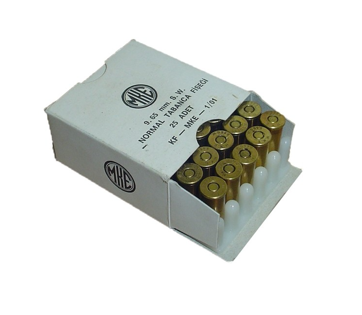 38 S&W (9,65 MM-Normal) MKEK TABANCA FİŞEĞİ
