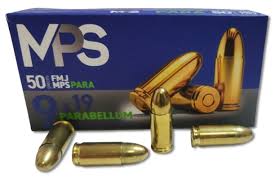 9x19 MM LUGER MPS FMJ-124 GRN TAB.FİŞEĞİ
